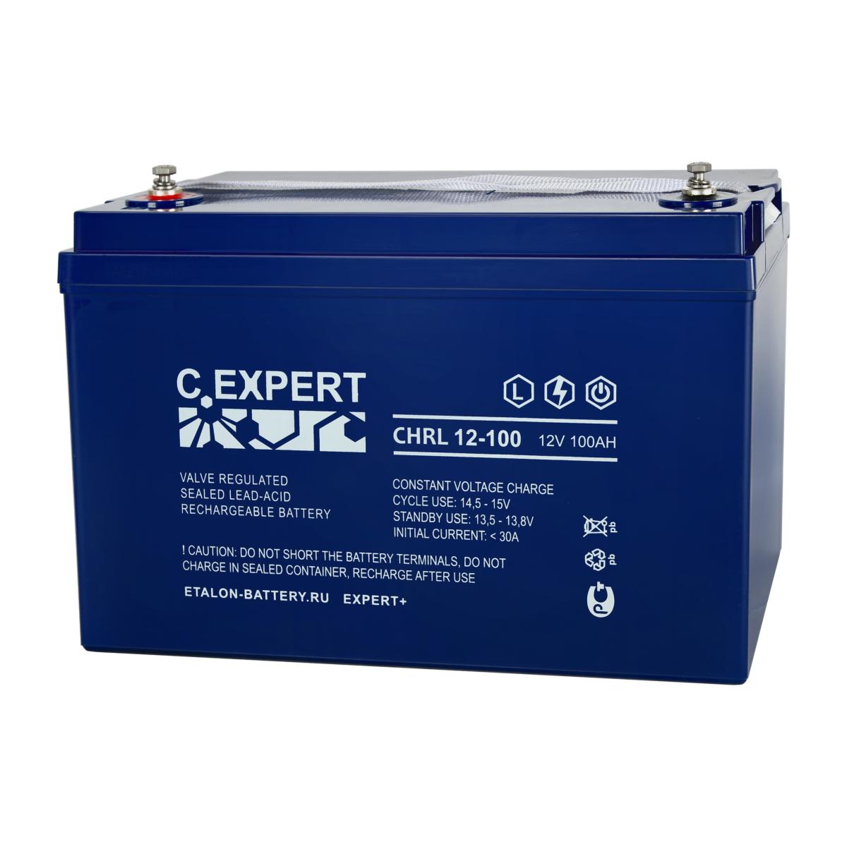 EXPERT CHRL 12-100 Аккумулятор герметичный свинцово-кислотный