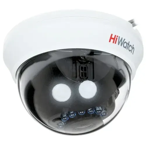 HiWatch DS-T101 Купольная HD-TVI видеокамера 1 Мп с ИК-подсветкой до 20м (2.8 мм)