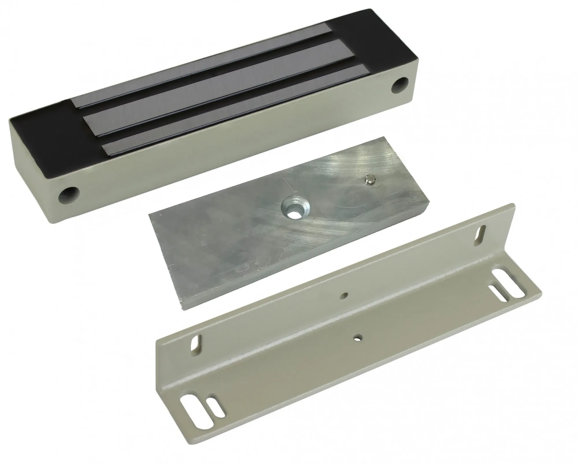 AccordTec ML-350N K-2 Замок электромагнитный с уголком (серый)