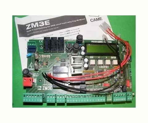 CAME плата блока управления ZM3E