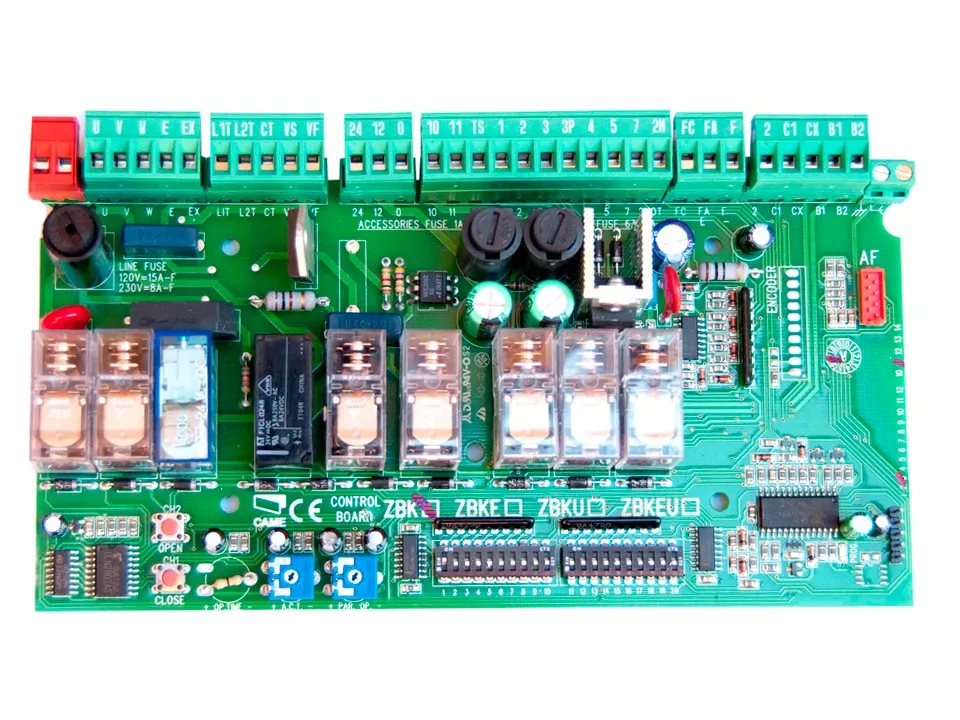 CAME плата блока управления ZBK