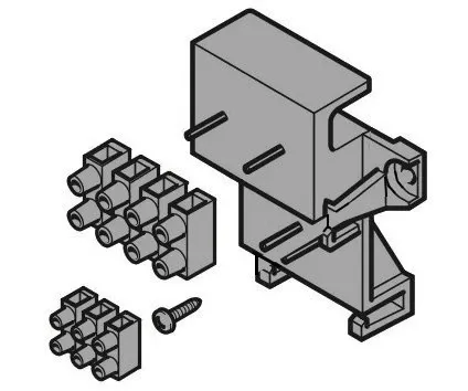 CAME кронштейн с колодкой подключений C-BX