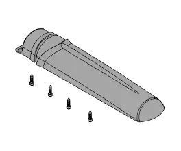 CAME крышка кожуха винта