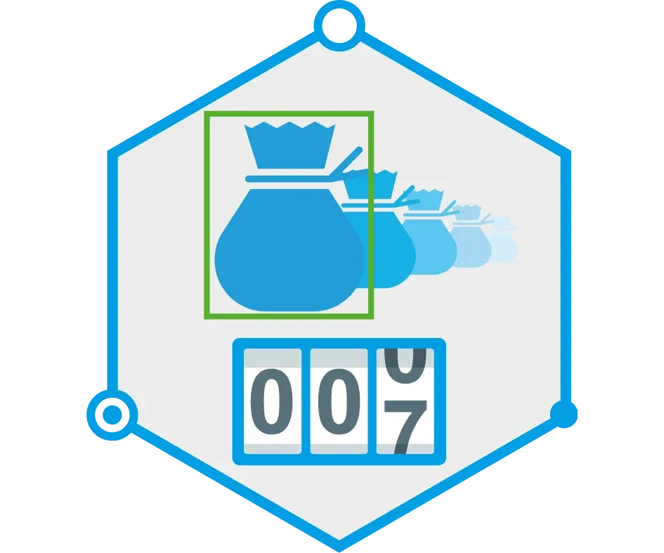 TRASSIR Bag Counter счетчик однотипных объектов на конвейере