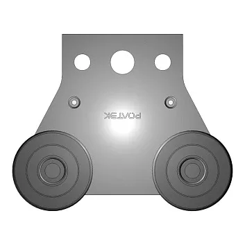 Ролтэк 210.RC135 Тележка для подвесных ворот с отверстиями для подвешивания груза до 1250 кг. МАКС