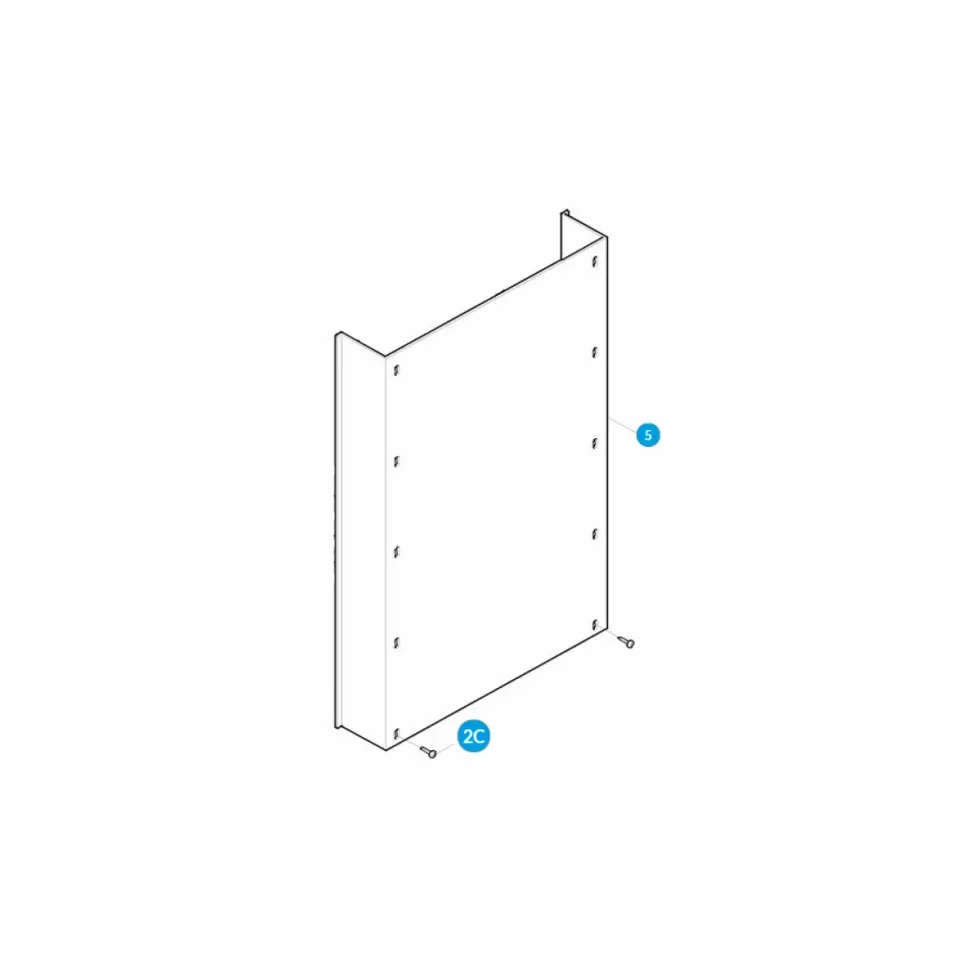 CAME 119RIG106 Крышка задняя G12000