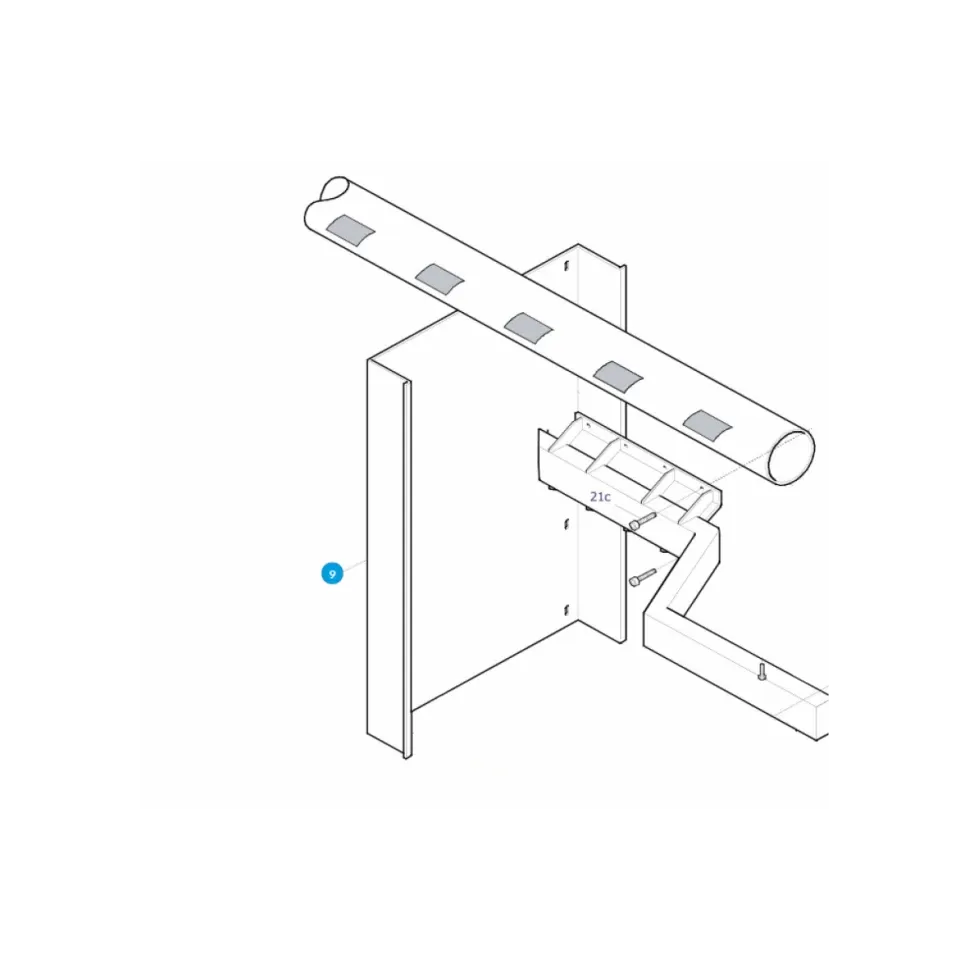 CAME 119RIG107 Крышка передняя G12000