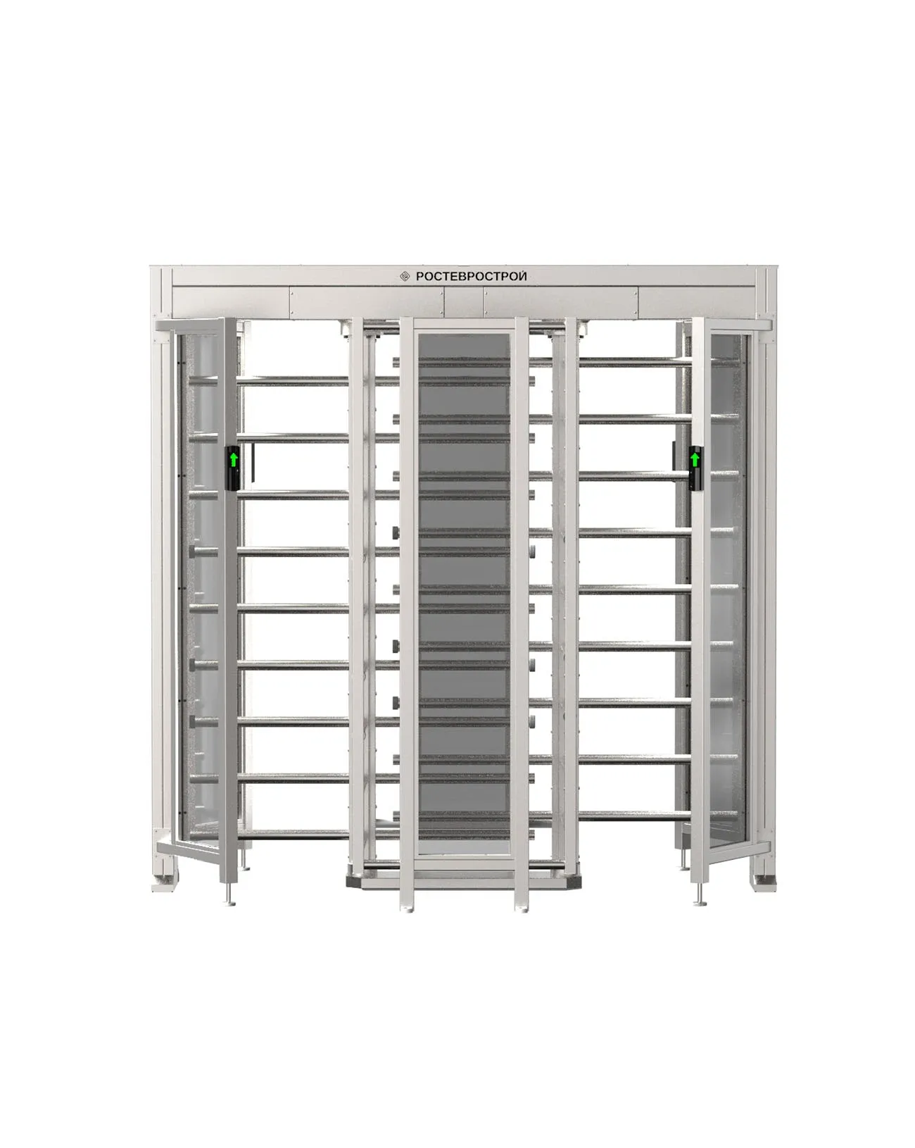 Ростов-Дон ПР2С/4М2 полноростовой уличный турникет нержавеющая сталь