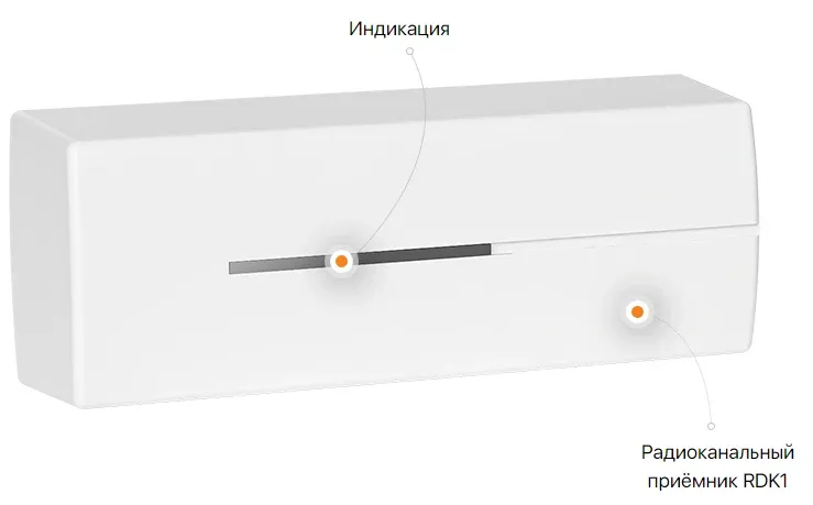 RDK1 Радиоканальный приемник на 6 выходов