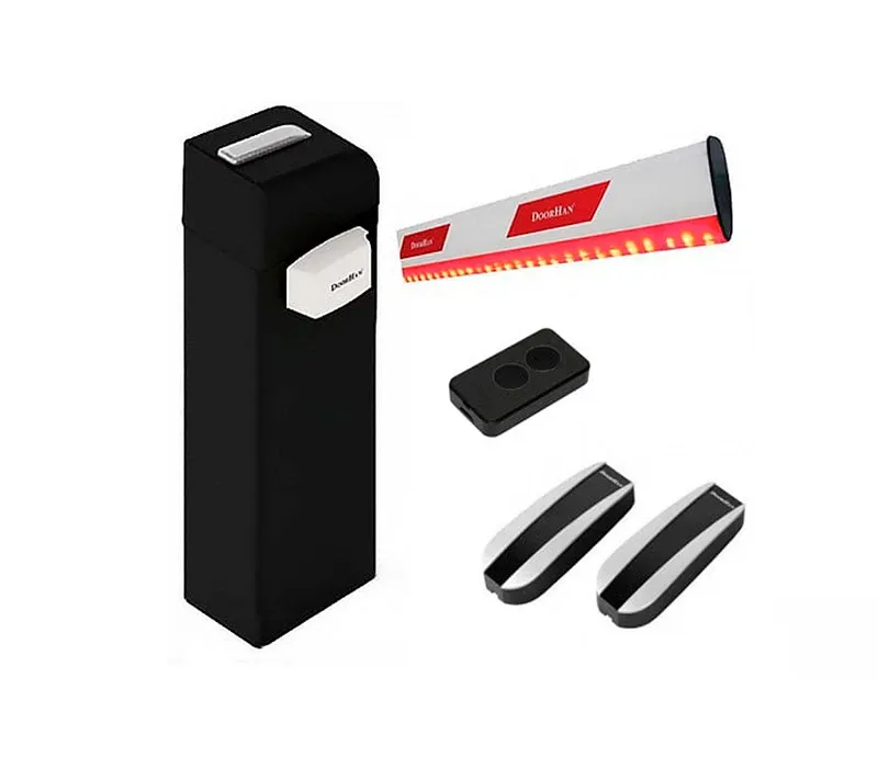 DoorHan BR-PRO4000LEDKIT Комплект шлагбаума с подсветкой 4 м с фотоэлементами