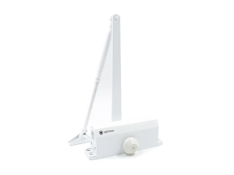 Дверной доводчик Optimus DC-120 (белый)