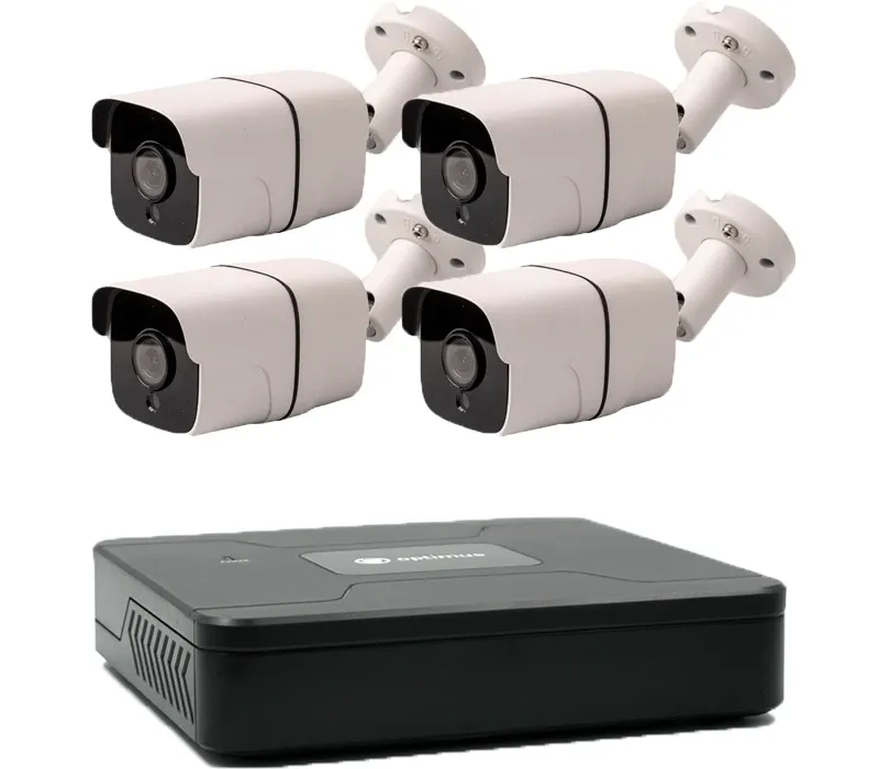 Комплект IP Видеонаблюдения Optimus KIT15