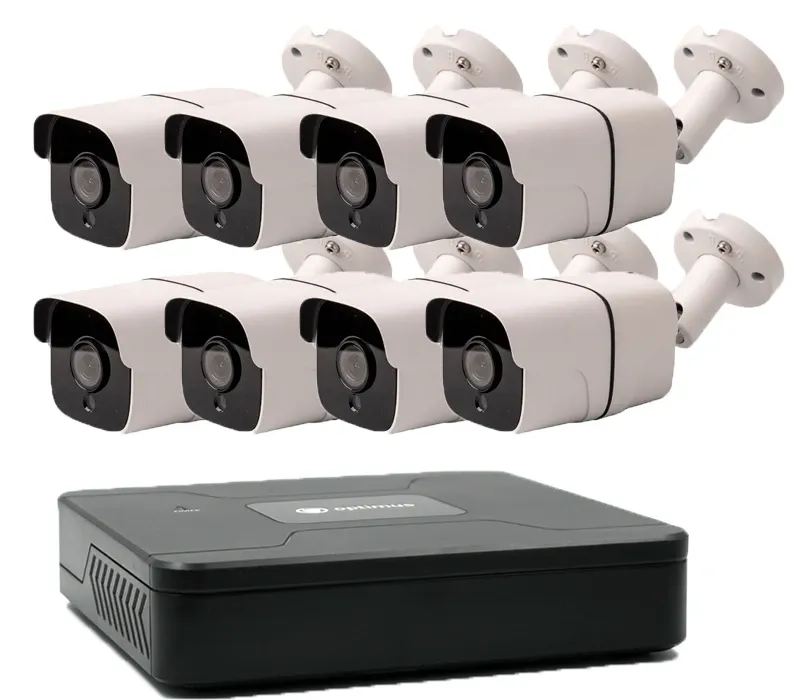 Комплект IP Видеонаблюдения Optimus KIT16