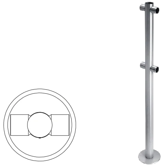 Стойка ограждения i-образная