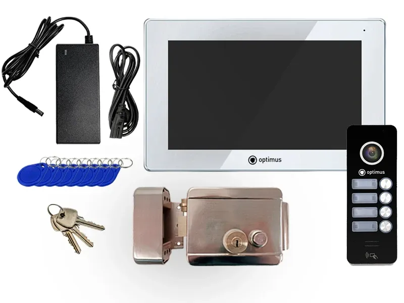 Optimus ICKIT9 Комплект Видеодомофона