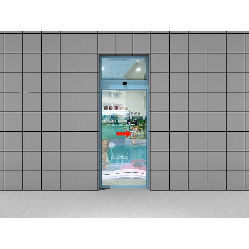 Doorhan DH-DS35 Комплект одностворчатой раздвижной двери фрамугой