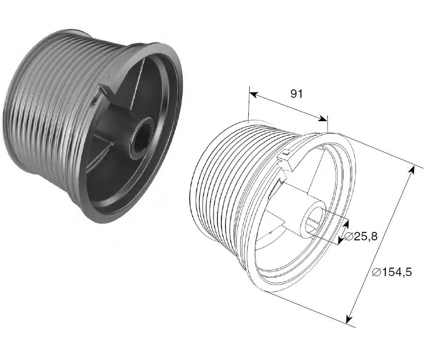 DoorHan 11002 Барабан (OMI 18)