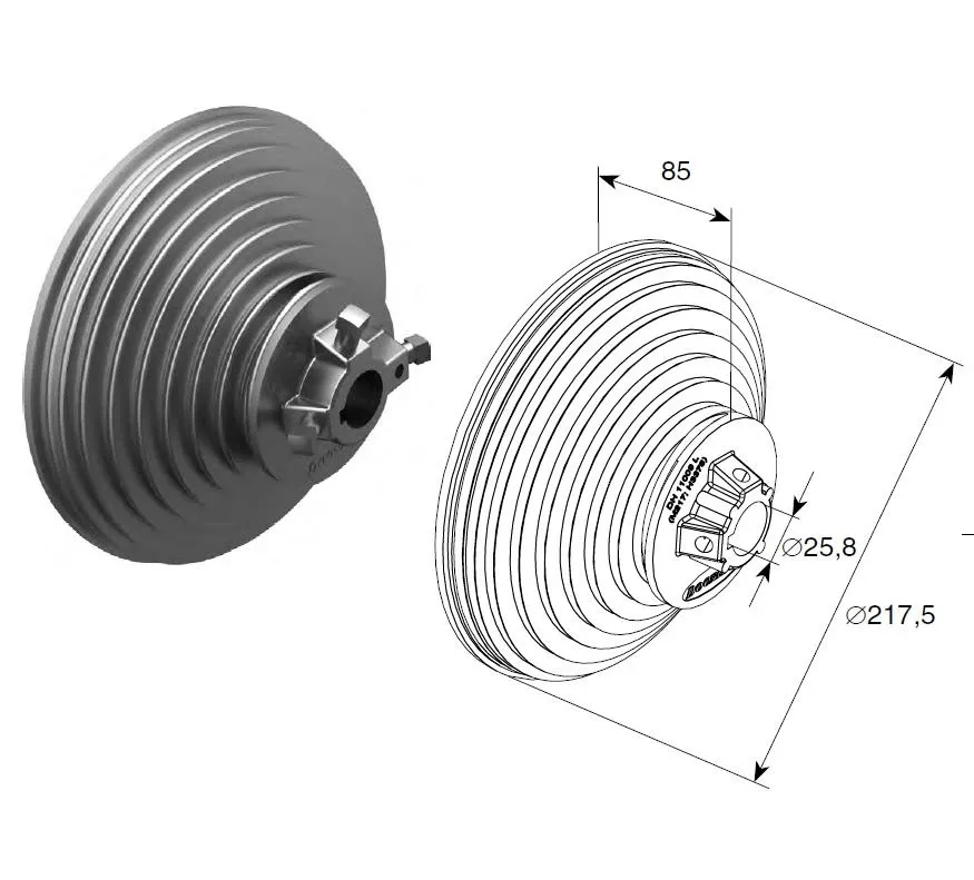 DoorHan 11009 Барабан (OMI 11 VL)
