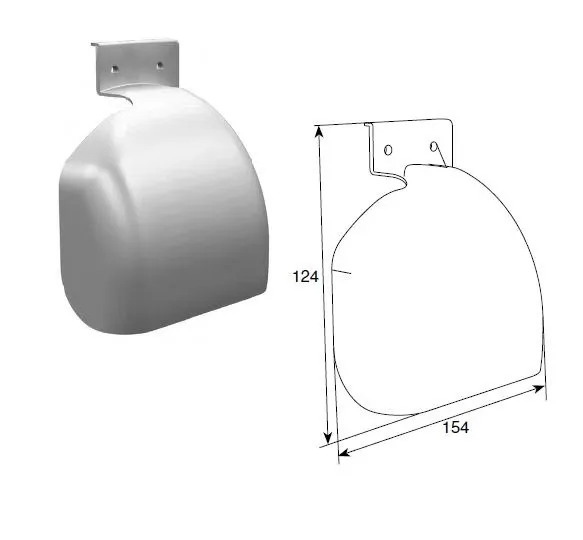 DoorHan DH2545 Комплект кожухов защитных для устройств защиты от обрыва троса