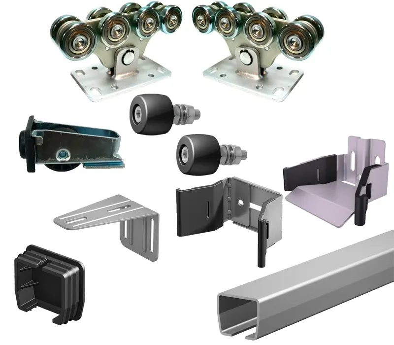 Alutech SGN.02 комплект консольного оборудования для ворот до 700 кг (Неоцинкованный)