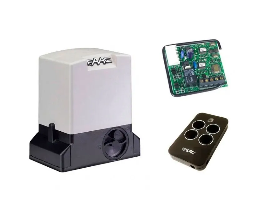 FAAC 741 KIT (741_FAAC8_RC) комплект автоматики с пультом для откатных ворот до 900 кг