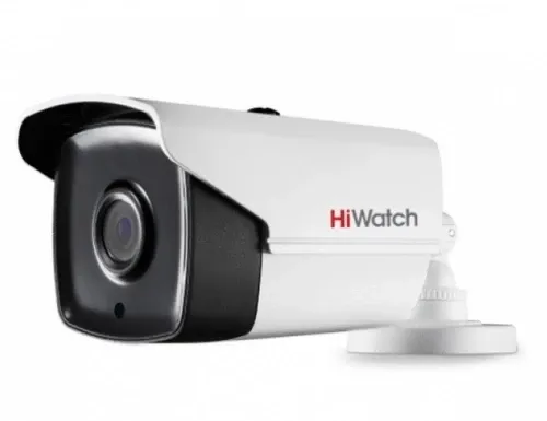 HiWatch DS-T220S(B) Цилиндрическая HD-TVI видеокамера с EXIR-подсветкой до 50 м (6 мм)