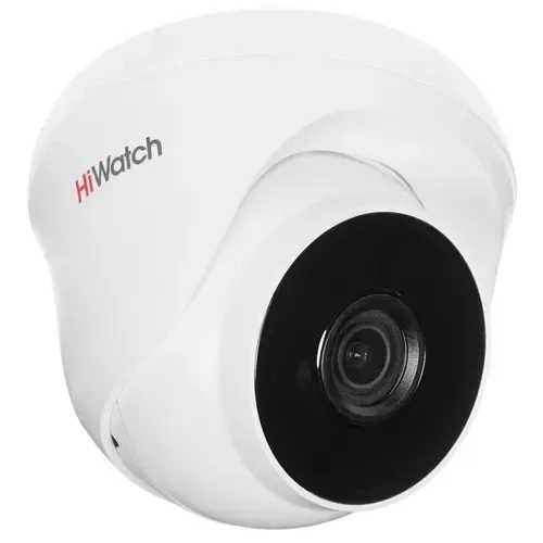 HiWatch DS-T233 Купольная HD-TVI видеокамера 2Мп с EXIR-подсветкой до 40м (6 мм)