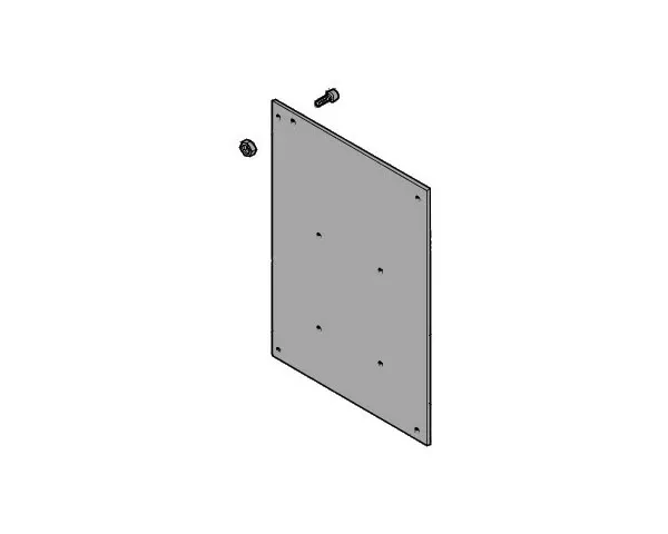 CAME 119RIY064 Пластина крепления блока управления BY-3500T