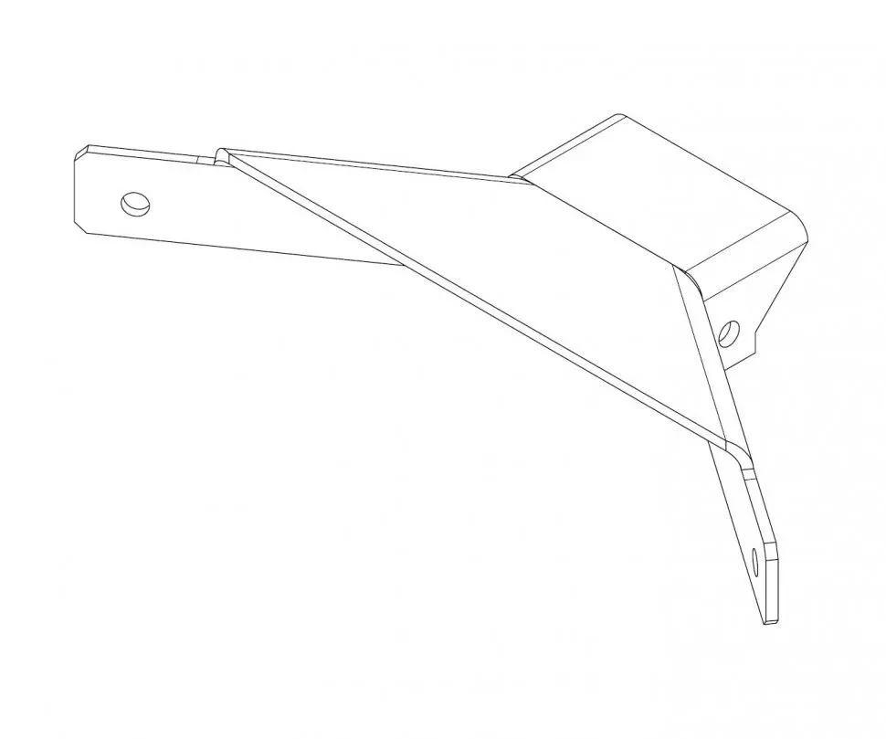 PERCo MB-16.1 Накладка трехсторонняя для стыковки турникета