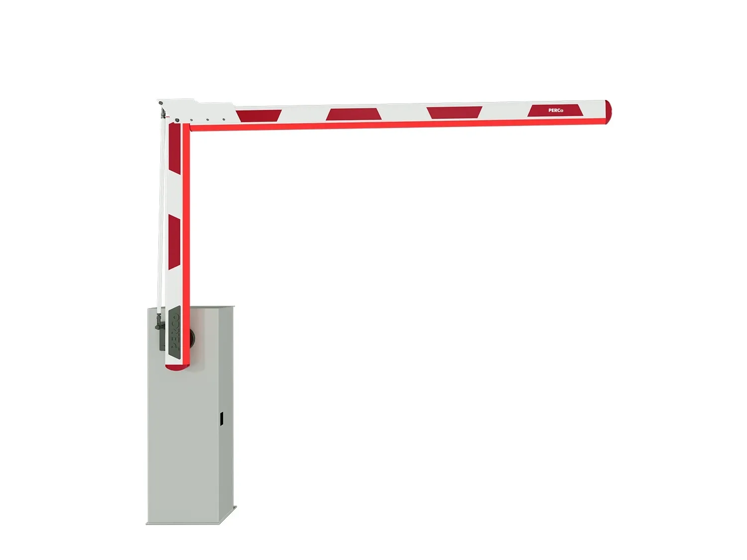 PERCo Шлагбаум GS14 со складной стрелой прямоугольного сечения 4,3 метра
