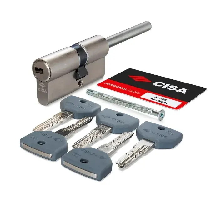 CISA Цилиндр серии ASIX P8 ключ-шток 75мм (45х30)