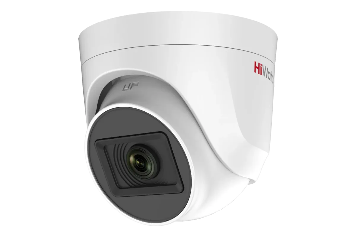 HiWatch HDC-T020-P(B) Купольная HD-TVI видеокамера 2Мп с EXIR ИК-подсветкой до 20м (2.8 мм)