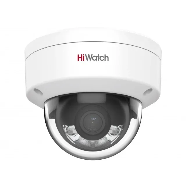 HiWatch DS-I452L 4Мп купольная IP-камера с LED-подсветкой до 30м и технологией ColorVu (2.8 мм)