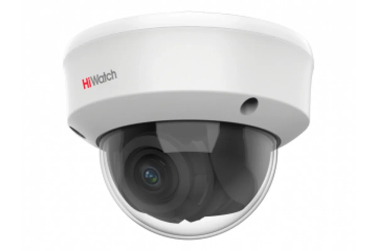 HiWatch DS-T207(С) 2Мп купольная HD-TVI камера с EXIR-подсветкой до 40м (2.7-13.5 mm)