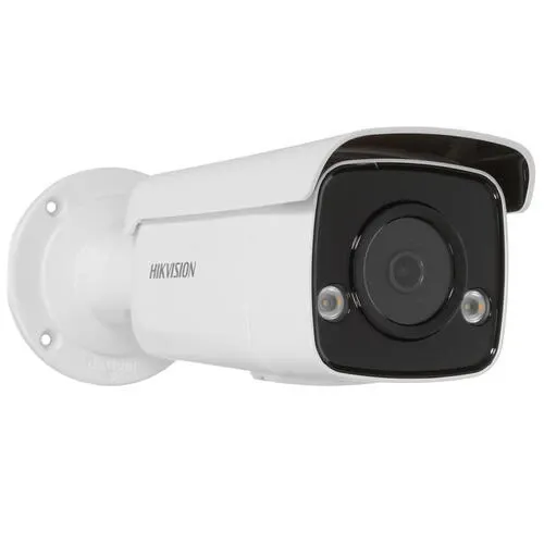 Hikvision DS-2CD2T27G2-L(C)(4mm) 2Мп уличная цилиндрическая IP-камера с LED-подсветкой до 60м