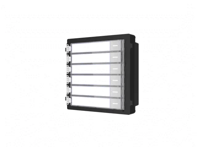 Hikvision DS-KD-KK Модуль на 6 абонентов c подсветкой