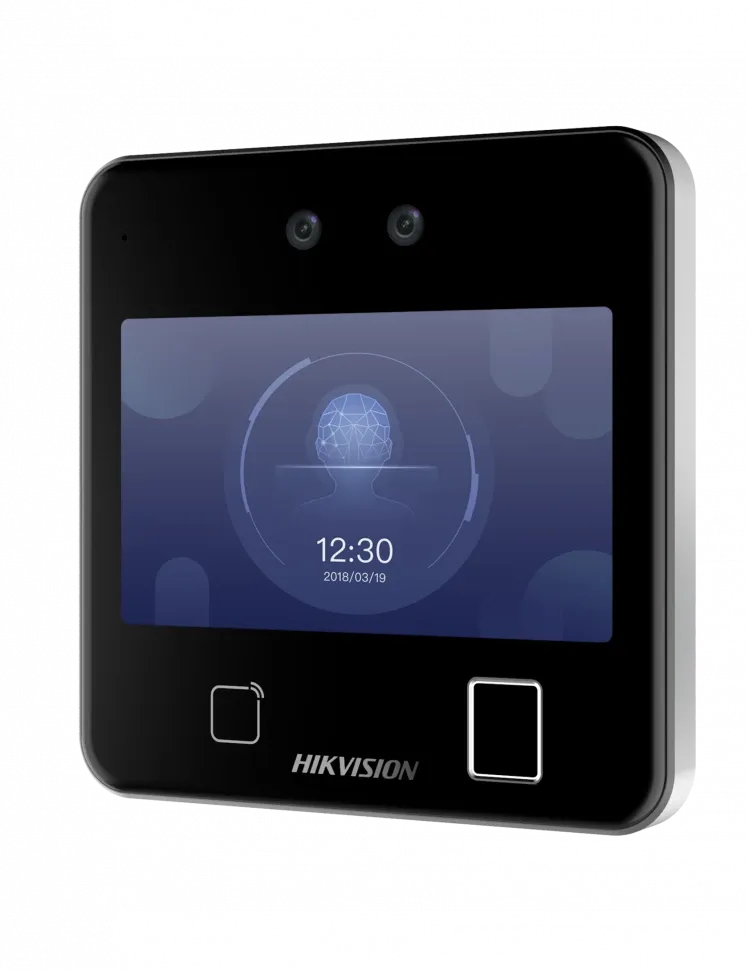 Hikvision DS-K1T343EFX Терминал доступа с распознаванием лиц (EM + опечатки пальцев)