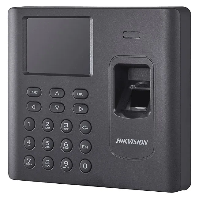 Hikvision DS-K1A802AMF-B Терминал учета рабочего времени со встроенными считывателями Mifare карт