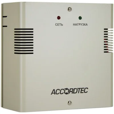 AccordTec ББП-60 ИБП 12 В, выходной ток 6А навесной