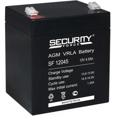 Security Force SF 12045 аккумулятор 12 В, 4.5Ач
