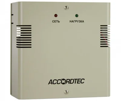 AccordTec ББП-30NR ИБП 12 В, выходной ток 3А навесной