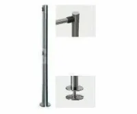 PERCo-BH02 2-30 Быстросъемная односторонняя стойка с двумя отверстиями