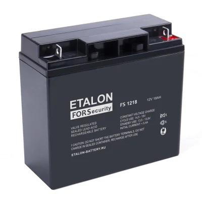 ETALON FS 1218 Аккумулятор герметичный свинцово-кислотный