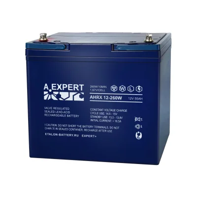 EXPERT AHRX 12-260W Аккумулятор герметичный свинцово-кислотный