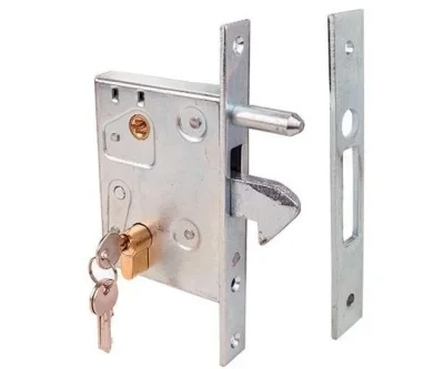 CAME LOCK L (1700053) Замок-крюк с ключом для откатных ворот без автоматики с ответной частью