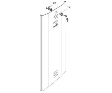 CAME 119RIG063 Дверца G6000