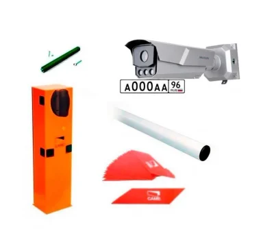 CAME 375 комплект шлагбаума с распознаванием автомобильных номеров