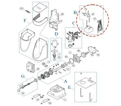 NICE SPEG049A00 Комплект трансформатора