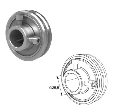 DoorHan DH-OKT84 Втулка для вала 1" в сборе