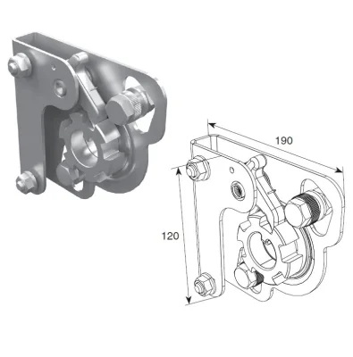 DoorHan SSD-210L Устройство защиты от разрыва левой пружины Medium